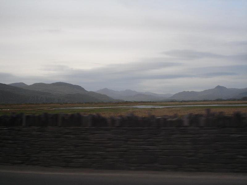 On the way to The Village, North Wales