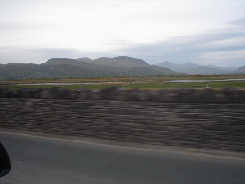 On the way to The Village, North Wales